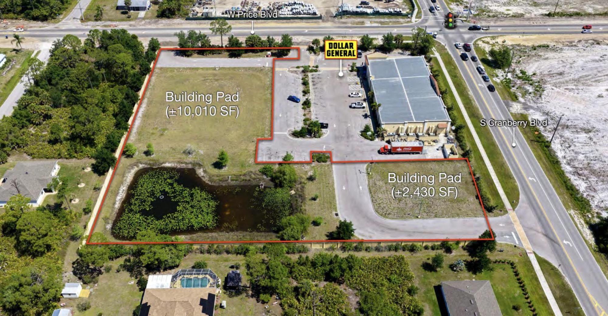 2.68 ac for Two Fully Entitled Comm Pads