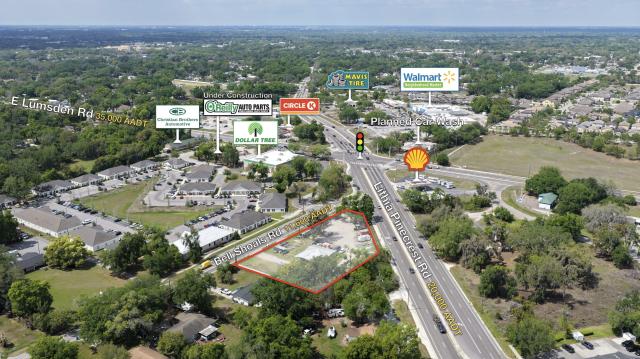 1.02 ac Comm for Lease on Lithia Pinecrest