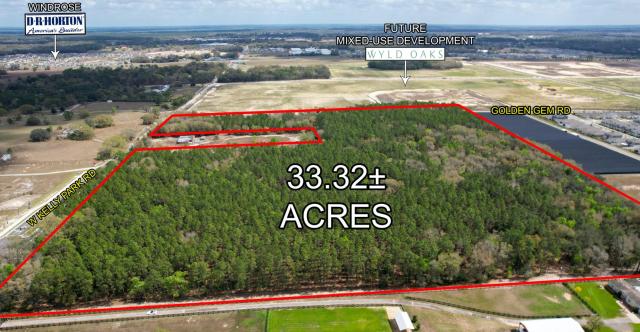 33 ac Two Parcels for Retail/MF or SF Apopka