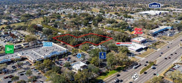 2.24 ac Surrounded by Retail SR 60 Valrico