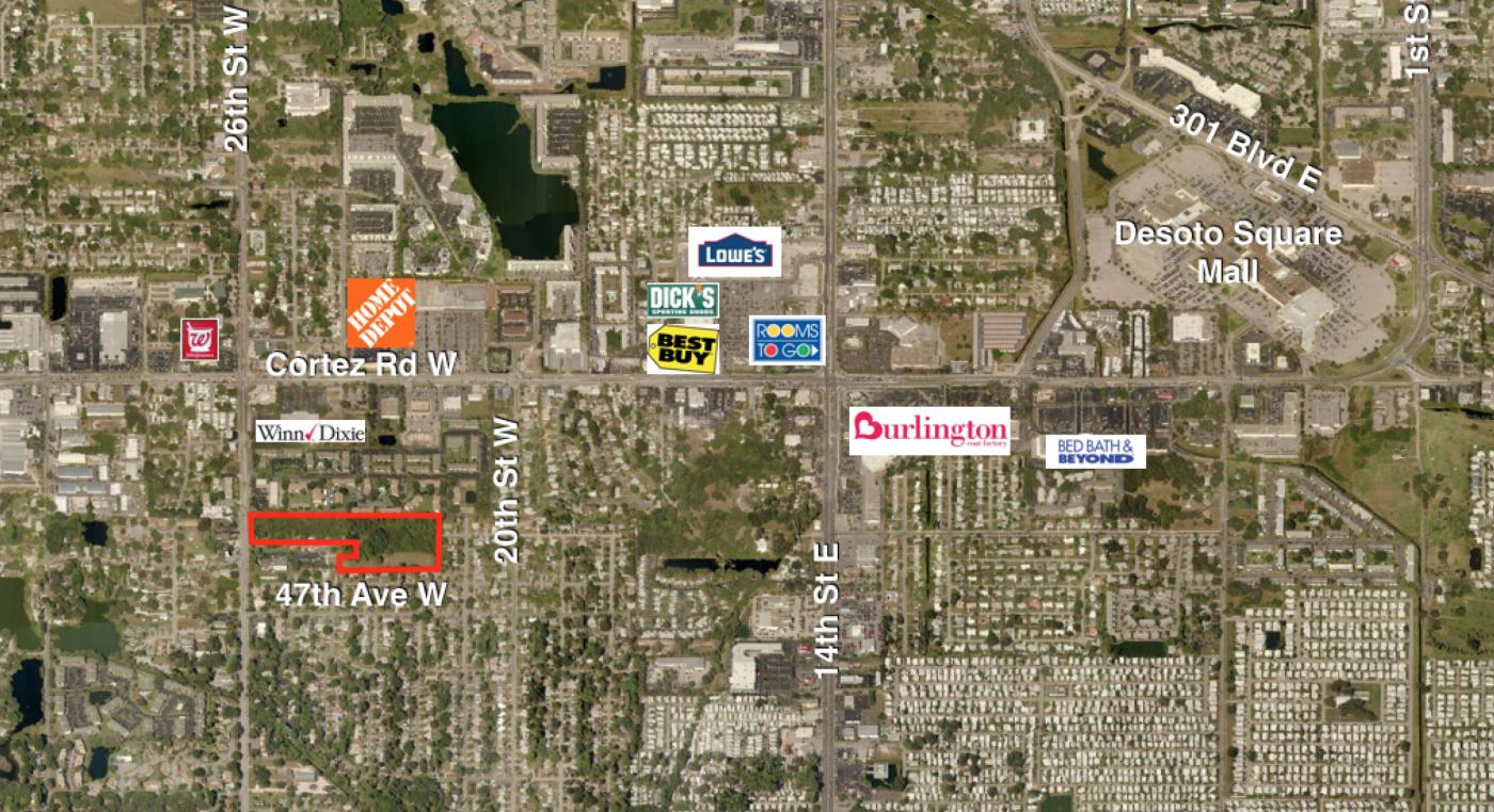 10.44+- ac Zoned for Townhouse or Apts