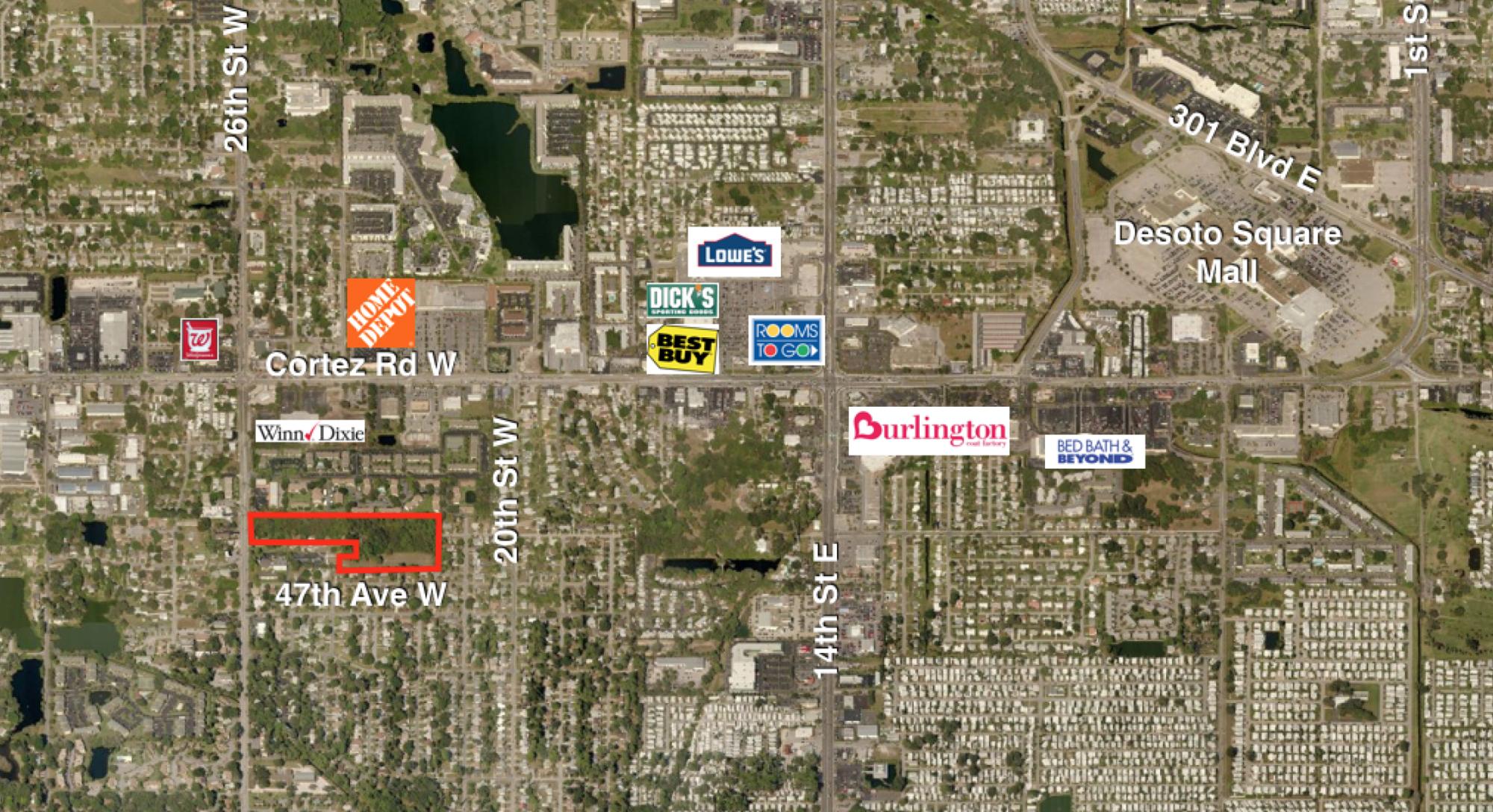 10.44+- ac Zoned for Townhouse or Apts