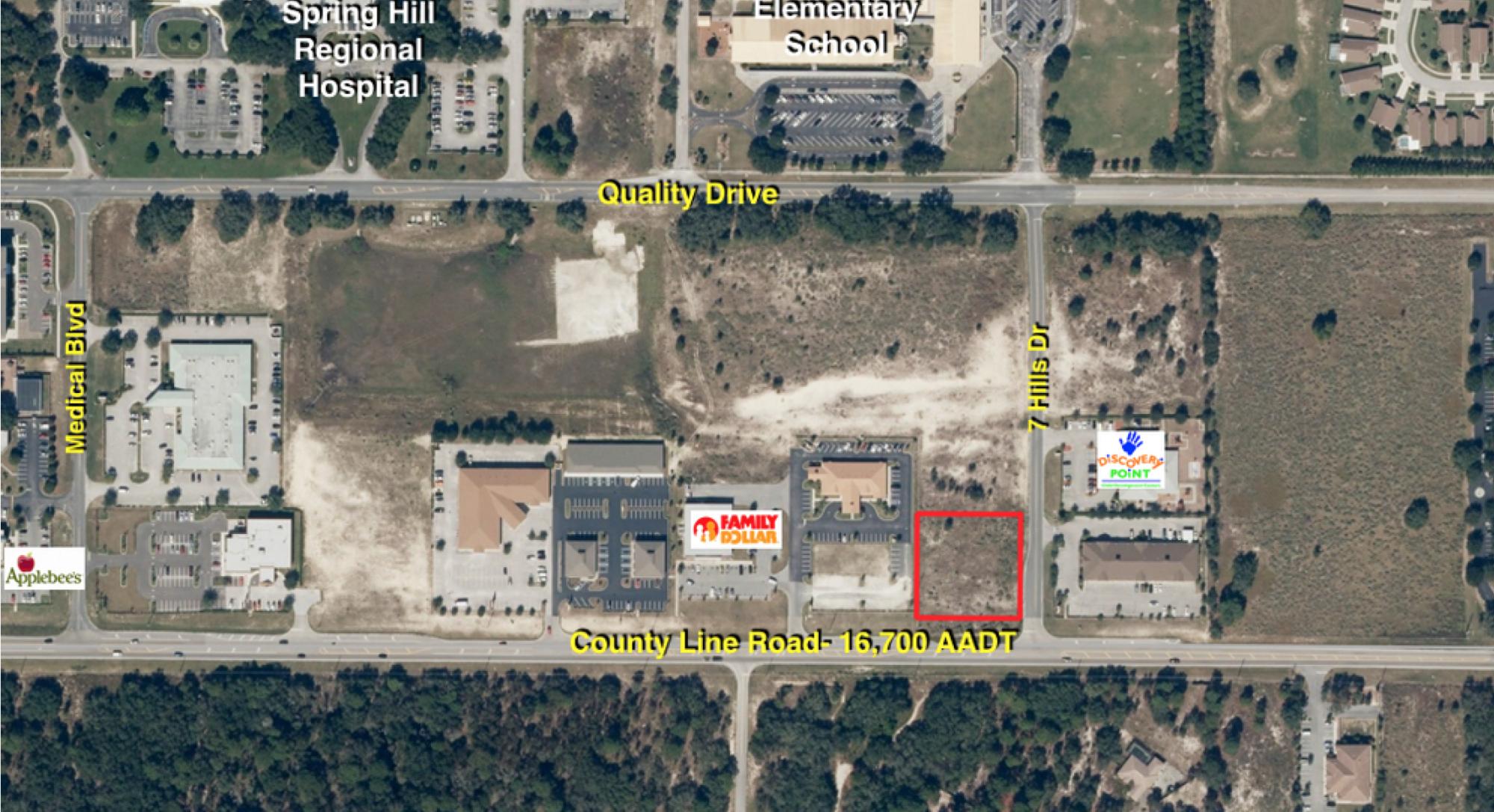 0.92+- ac Retail Site County Line Road