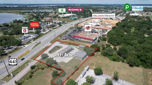 1.91 ac Commercial Hwy 441 Eustis