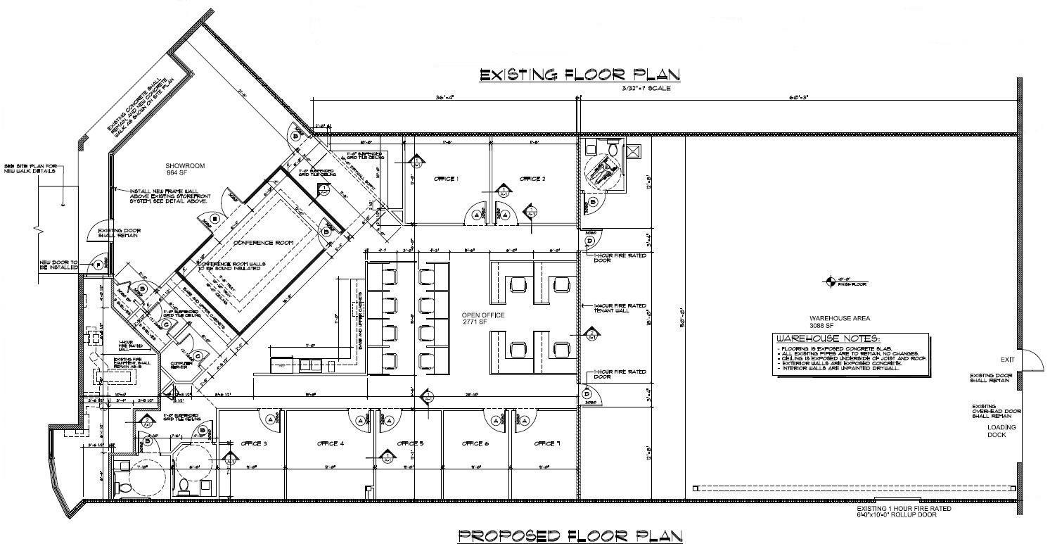 Office/Warehouse Space For Lease