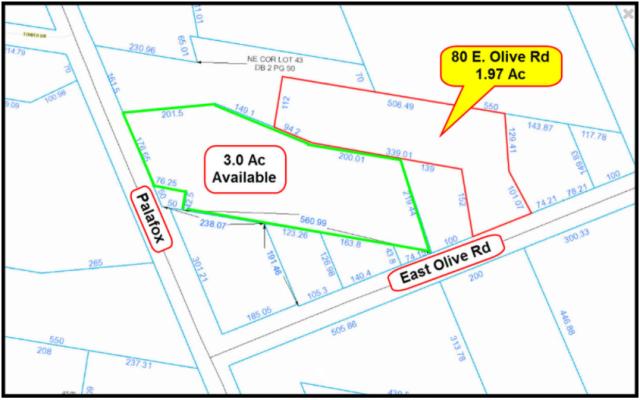 1.97 Ac-Zoned HC-LI Just East of Palafox