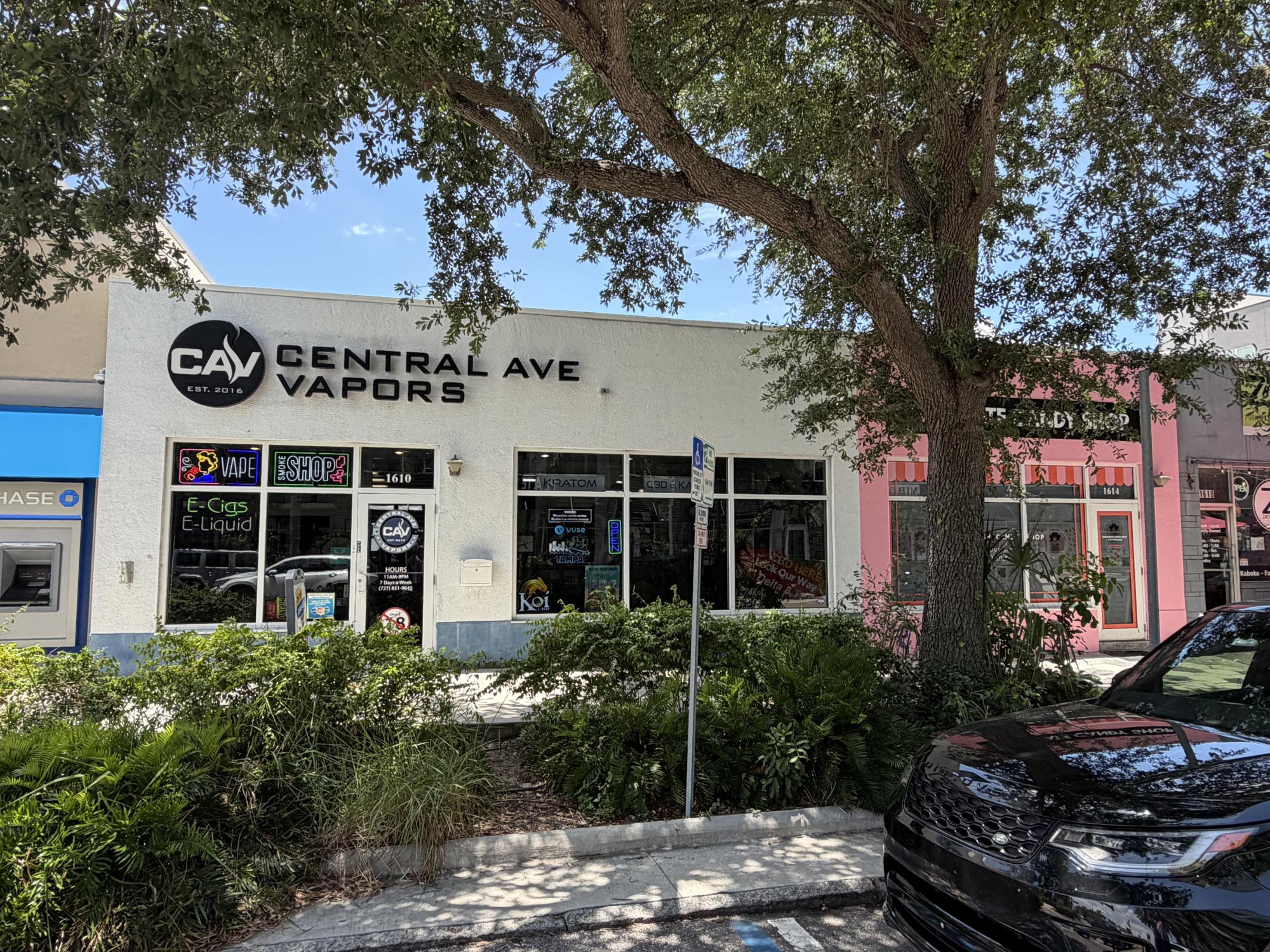 Downtown St. Pete Central Ave. Retail w/Prkg