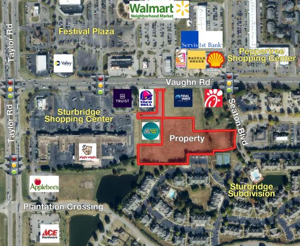 4.86 Acres - Seaton Blvd. & Vaughn Rd.