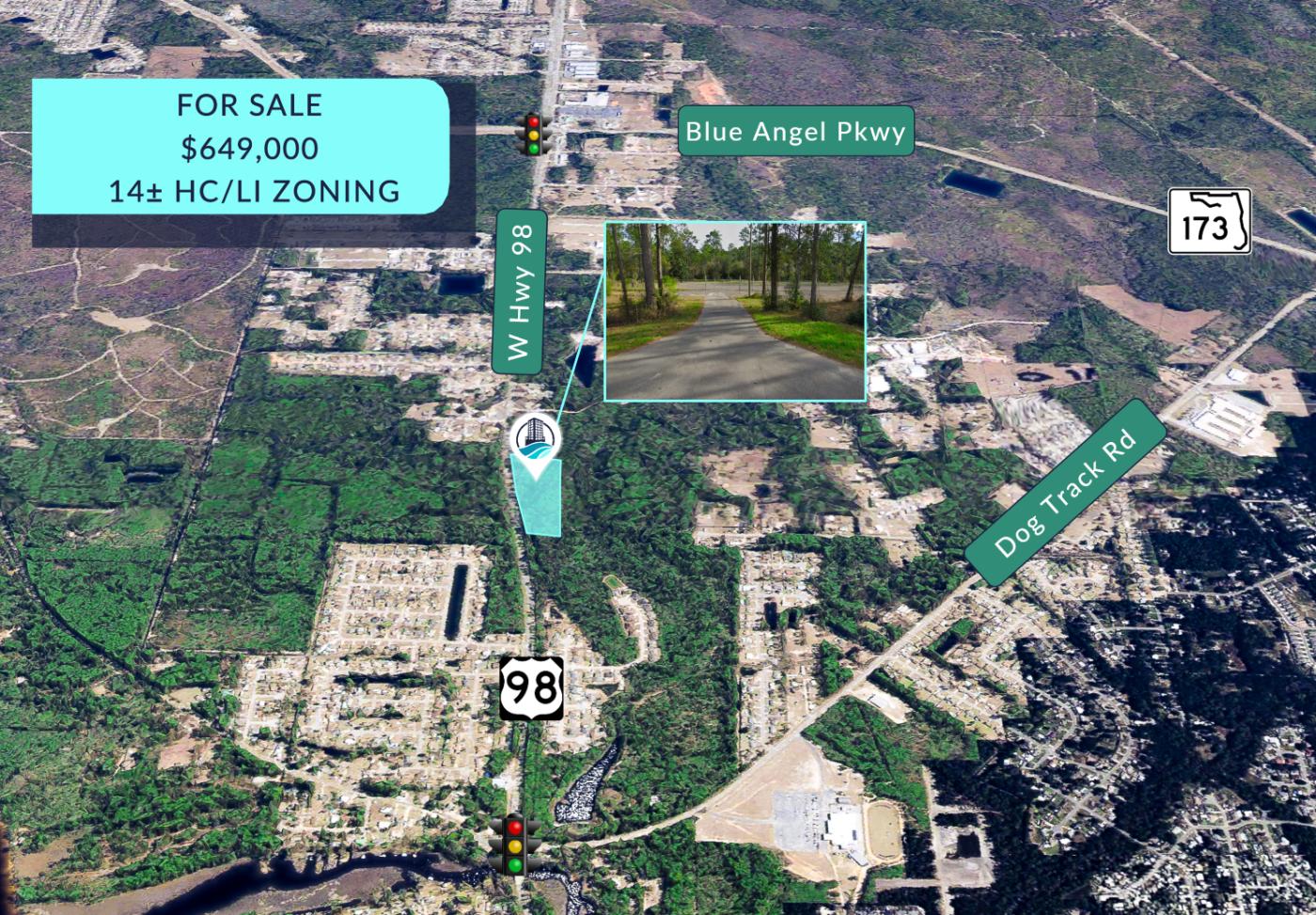 W Hwy 98, Pensacola | HC/LI | 1,355' Frontage