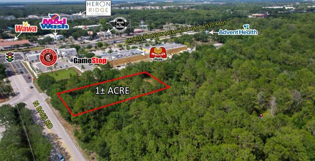 1 ac for Retail/Comm Bass Rd. Kissimmee