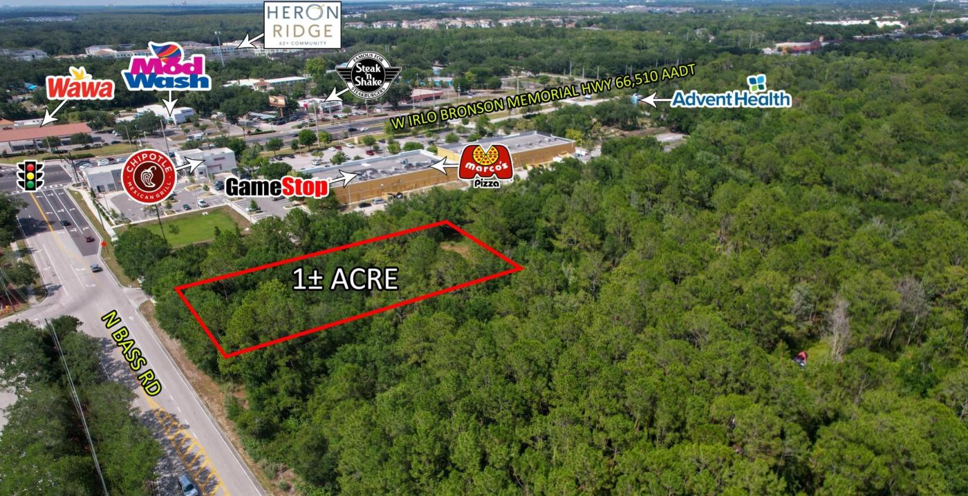 1 ac for Retail/Comm Bass Rd. Kissimmee
