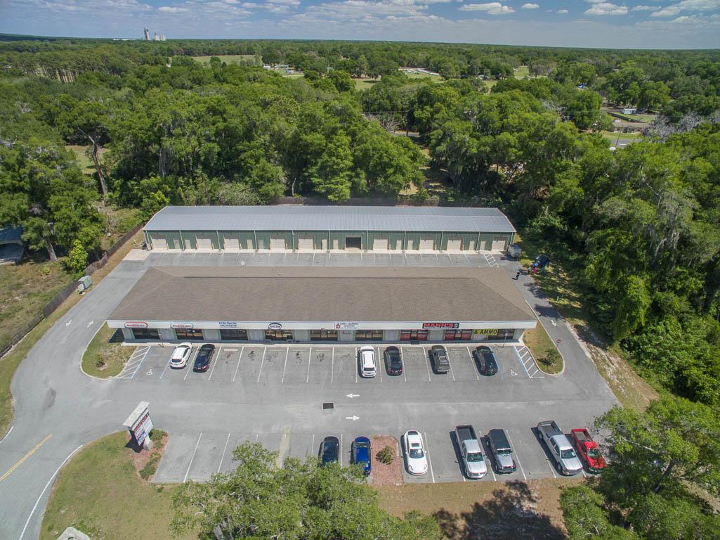 Strip Center in Sumterville with Warehouse