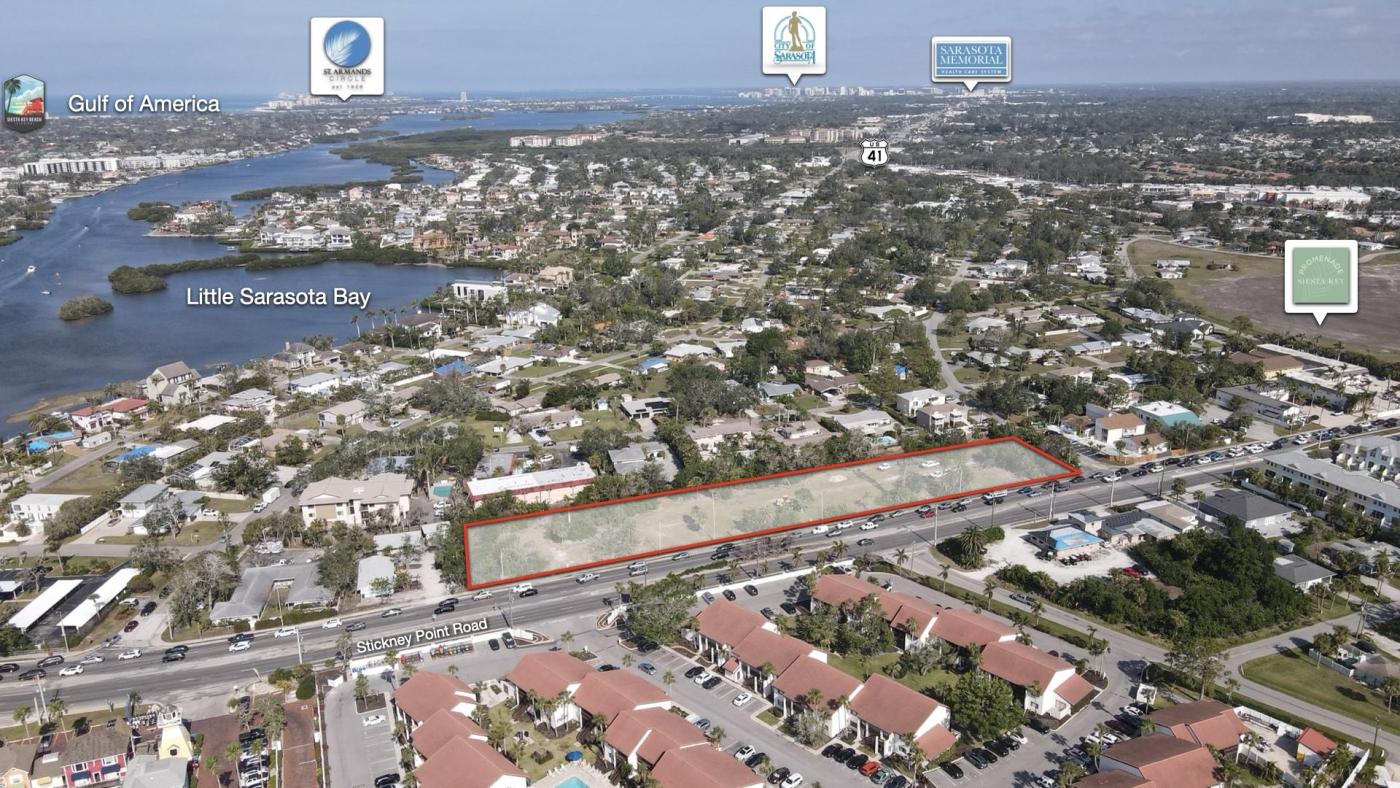 2.17 ac for 38 Units on Stickney Point Rd.