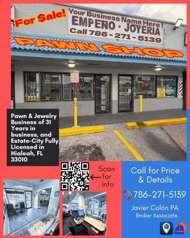 Estate and City Licensed Pawn Shop Hialeah FL