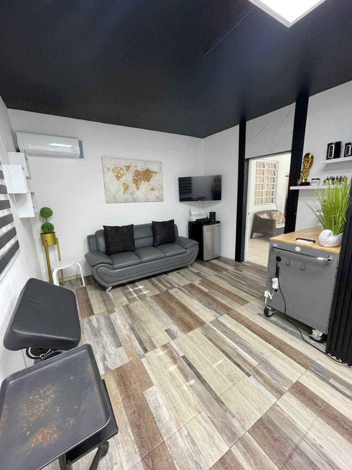 Modern space with utilities included