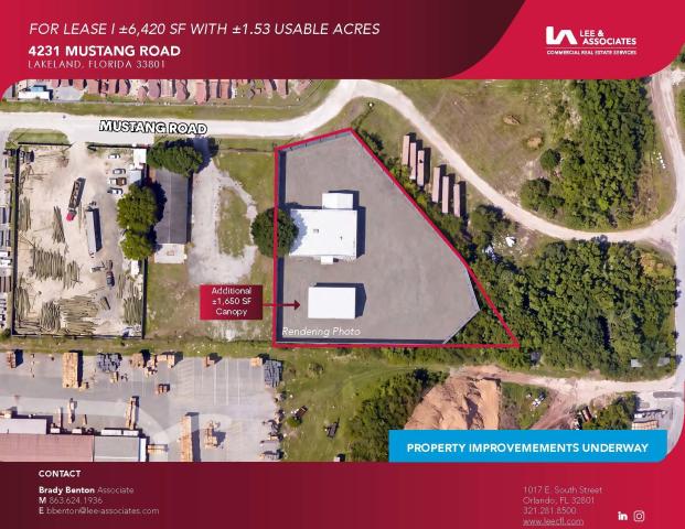 6,420 SF with 1.53 Usable Acres