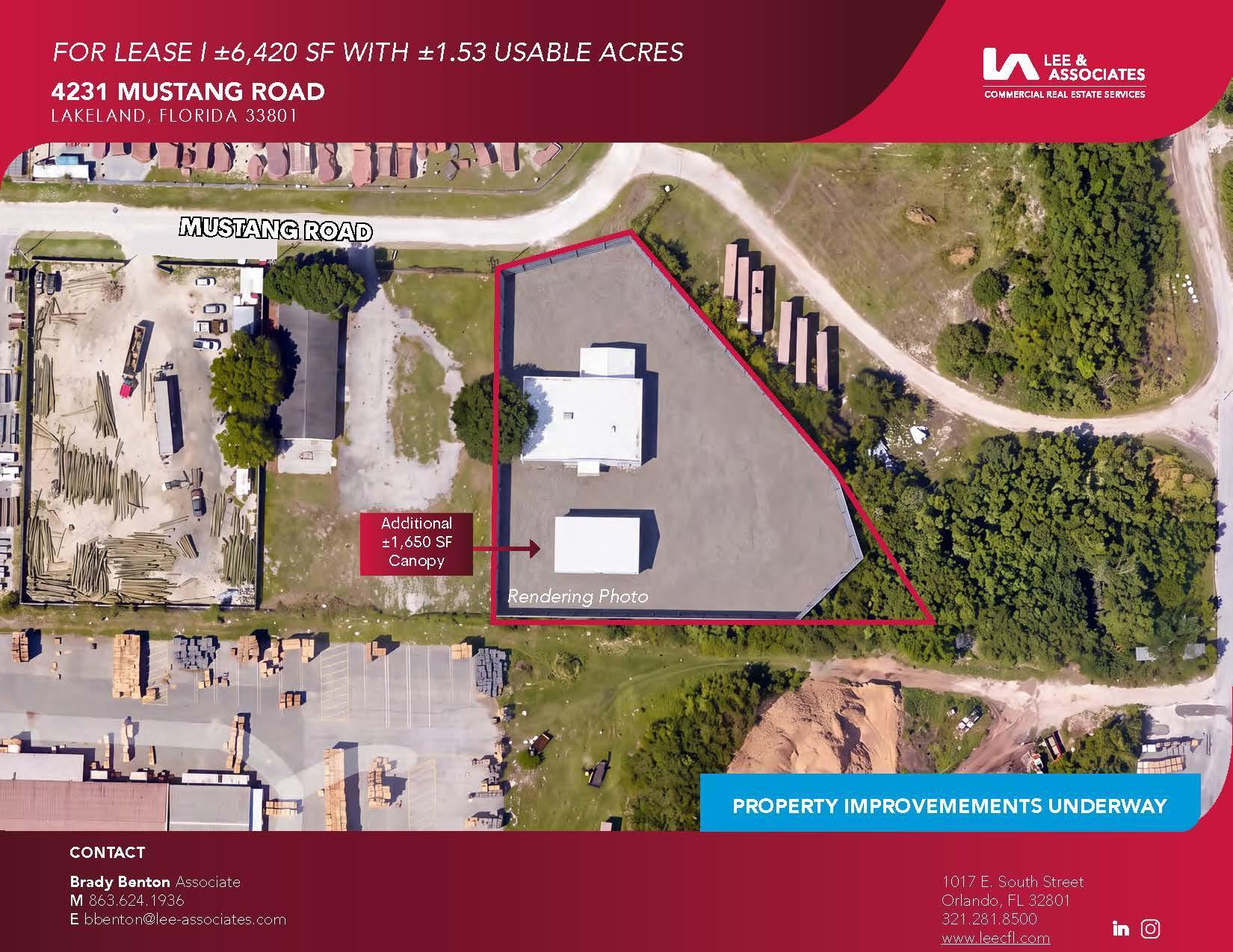 6,420 SF with 1.53 Usable Acres