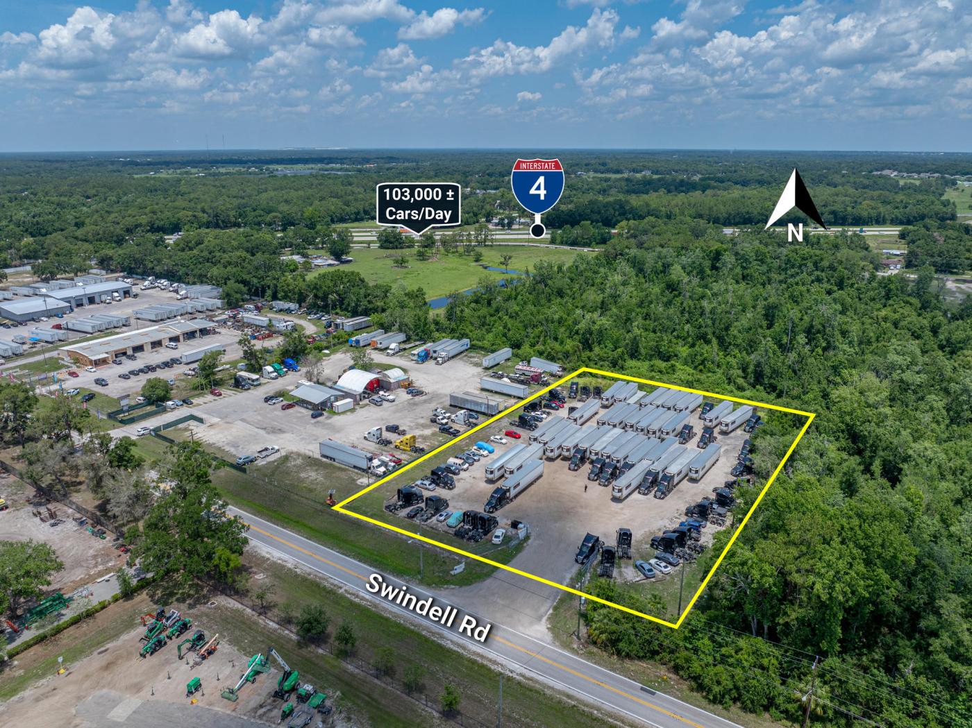 3 Acre Industrial Laydown Yard & Parking