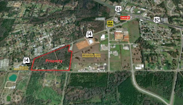 24.41 Acres - Highway 14 & Autauga County Rd