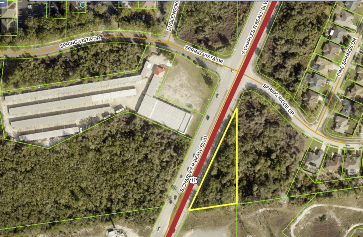 1 Ac Commercial Site on Hwy 17-92 in DeBary