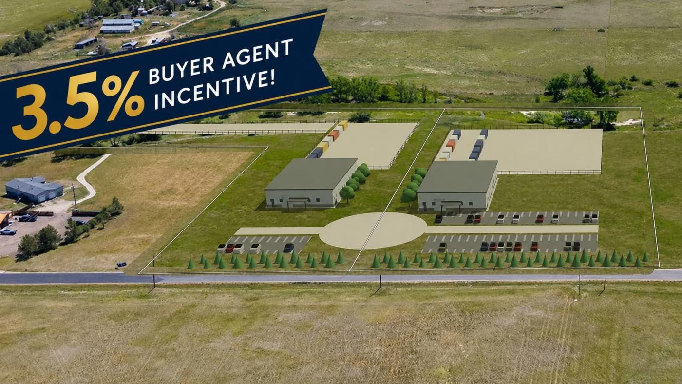 Commercially zoned 10 acre lot Elizabeth, CO
