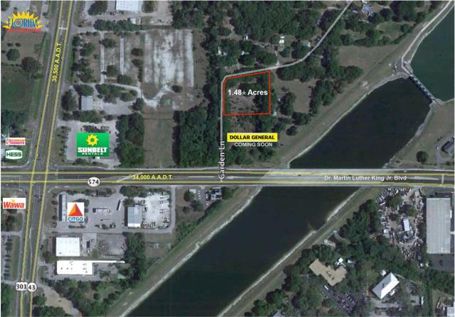 1.48+- Acres Residential Land Tampa
