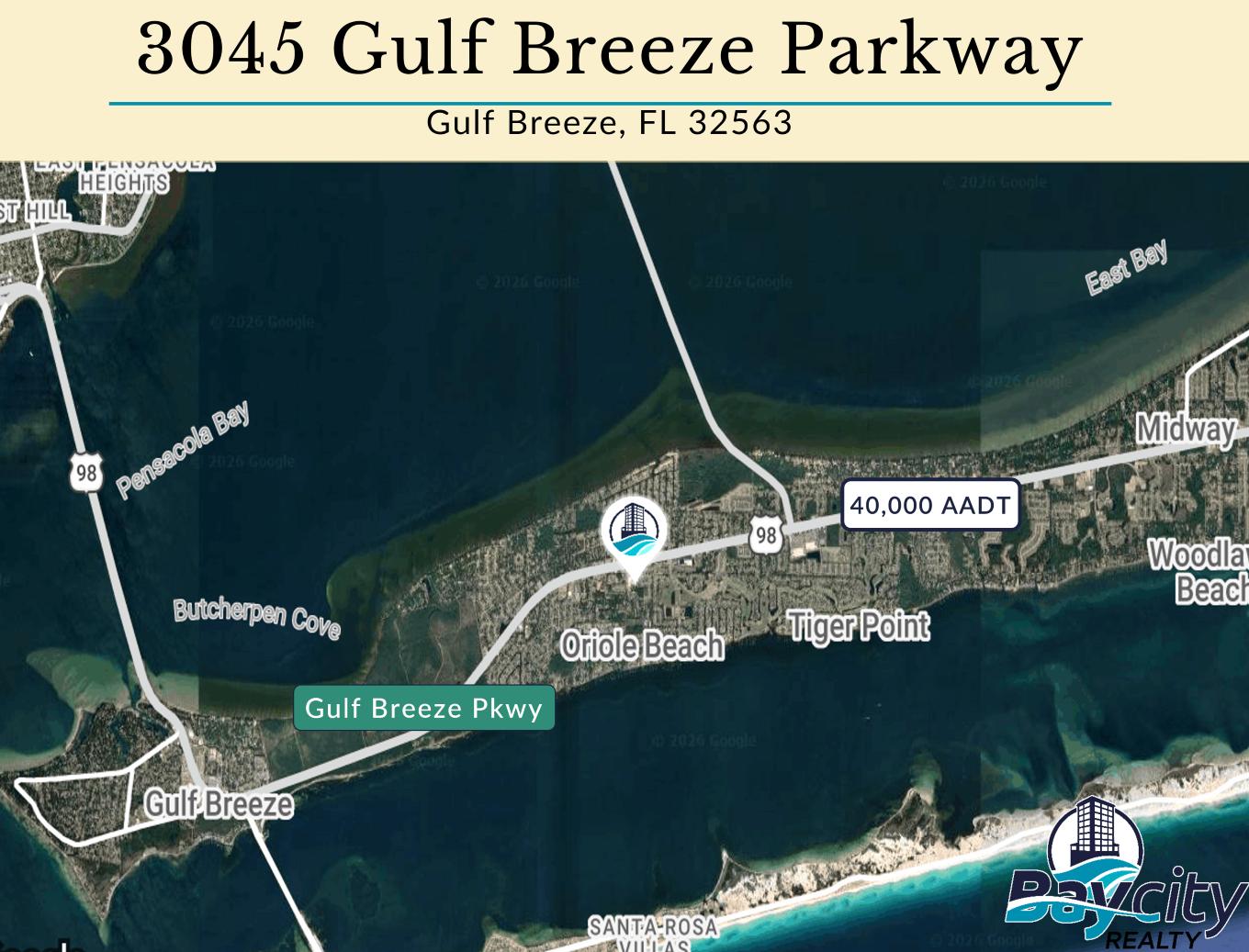 3045 Gulf Breeze Pkwy | 1,188± SF for Lease