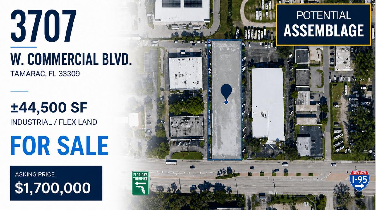 Prime Development Parcel For Sale - Broward