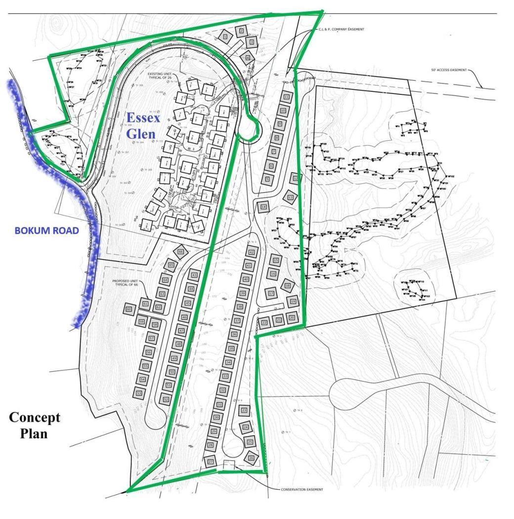 Potential for 42 units Near Essex Village