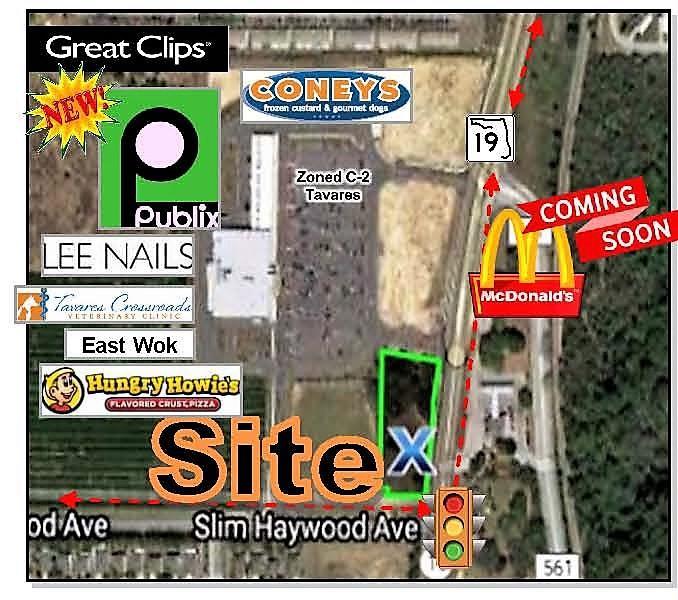 Publix Out Parcel, Signalized Corner