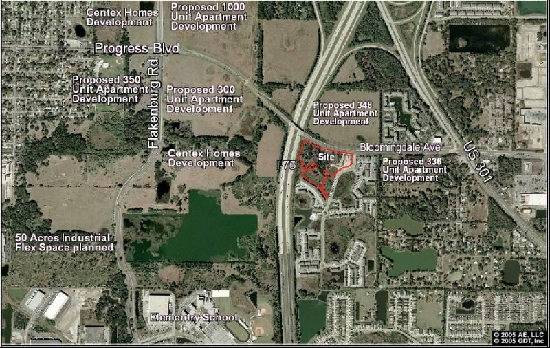12.11+- ac./ 380 Units Villages Bloomingdale