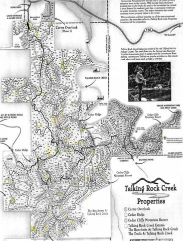 Talking Rock Creek Resort - 69 Lots