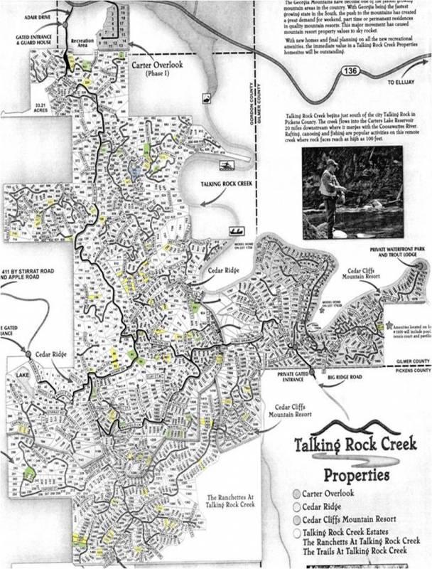 Talking Rock Creek Resort - 69 Lots