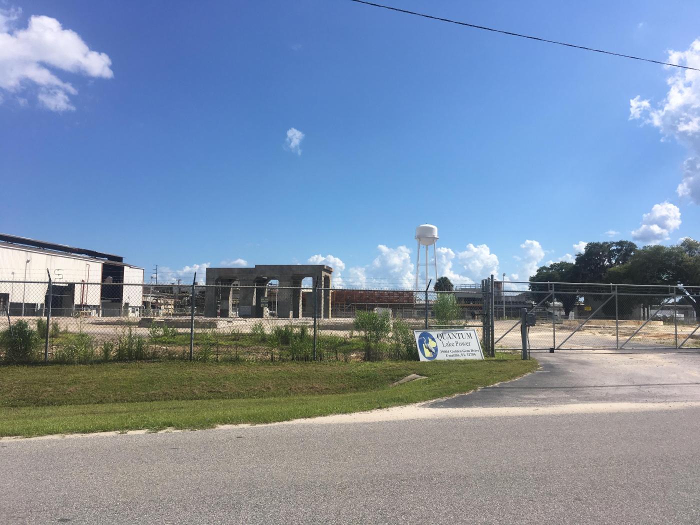 2.5 Acres Fenced Industrial Land, Umatilla FL