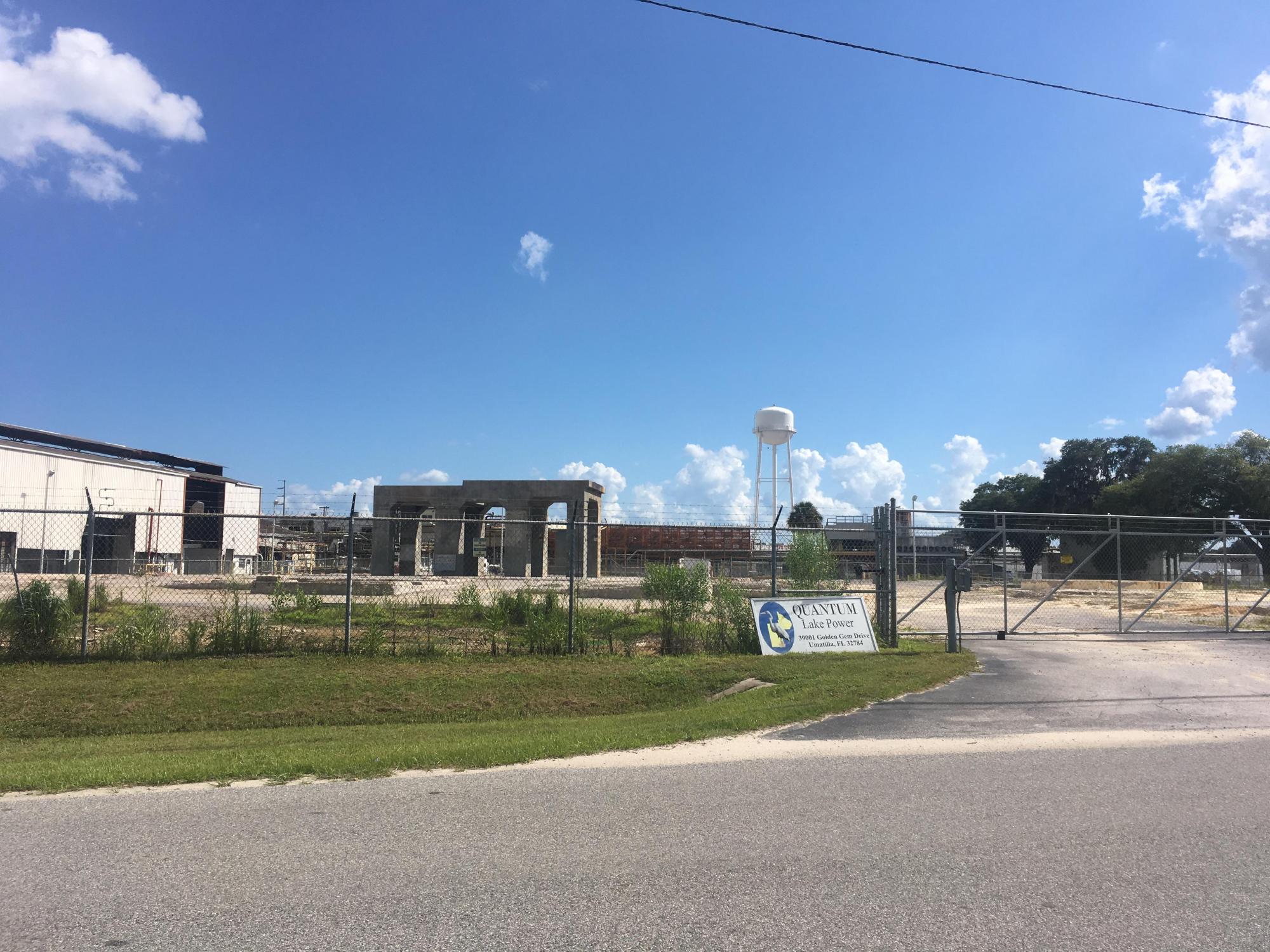 2.5 Acres Fenced Industrial Land, Umatilla FL