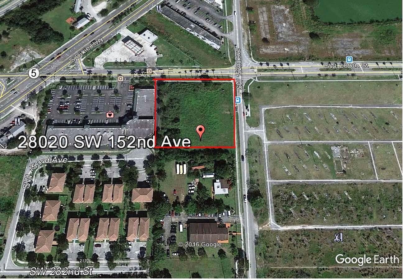 South Dade Devlopment Site Commercial Zoning