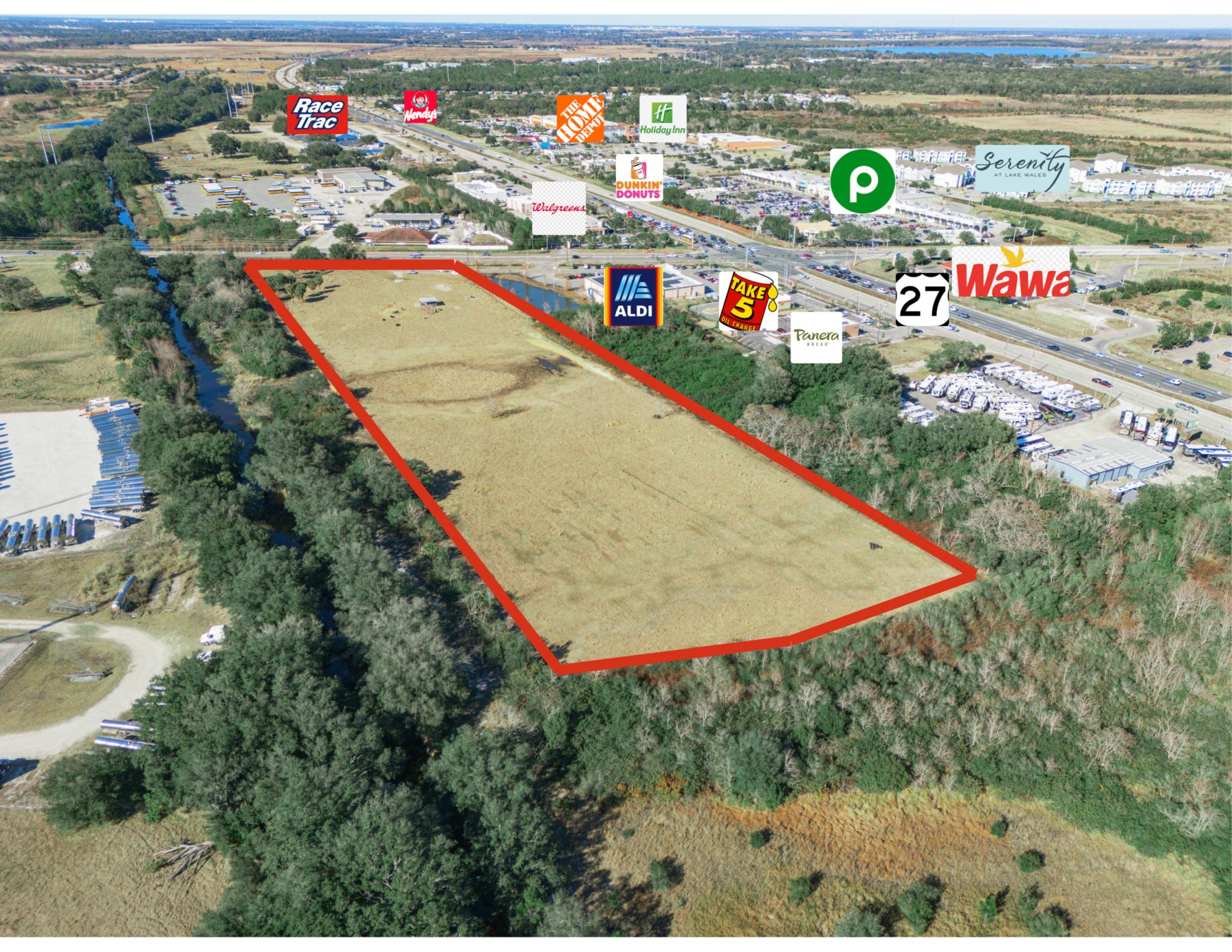 9± Acre Commercial Site Adjacent to ALDI