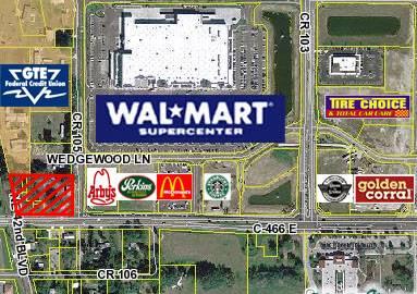 2 +/- Acres next to Walmart in The Villages