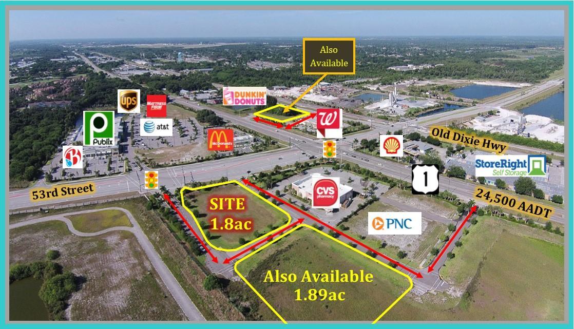 1.8 Acres 53rd St & US Hwy 1