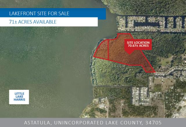 Lakefront Site for Sale-Little Lake Harris