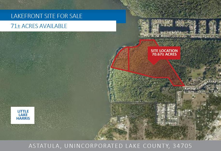 Lakefront Site for Sale-Little Lake Harris