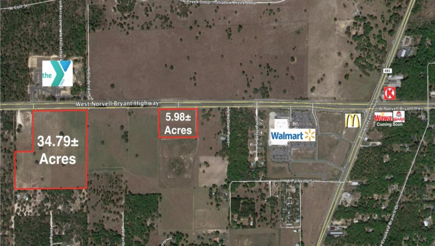 5.98+- ac for Professional Office in Lecanto