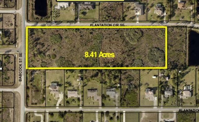 8.41 Acres in Palm Bay Fl
