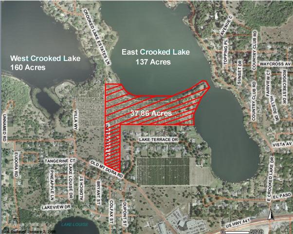 37.86+/- Ac on Spring-Fed East Crooked Lake