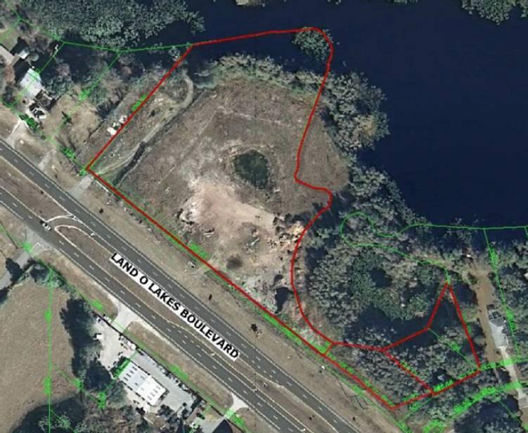 4.43+- Acres Vacant Land Land O'Lakes