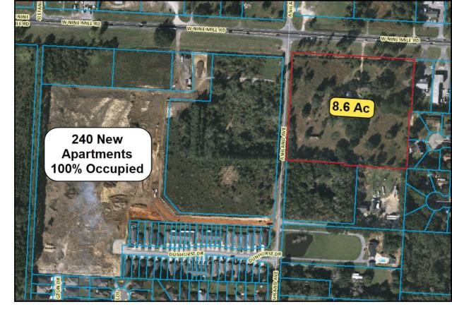 8.6 Ac-9 Mile Rd @ Ashland-Zoned HC-LI