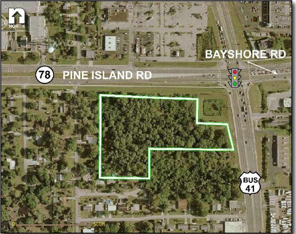 7.2± Acre Corner Site Bus 41 & Pine Island Rd