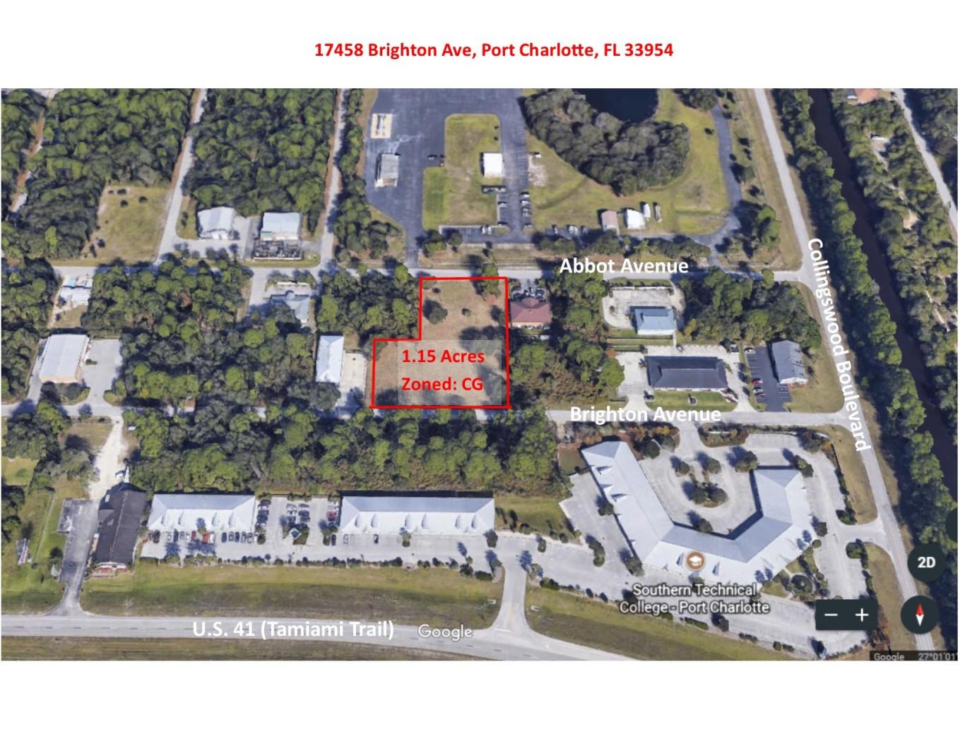 1.15 Acres Near US 41 in Port Charlotte