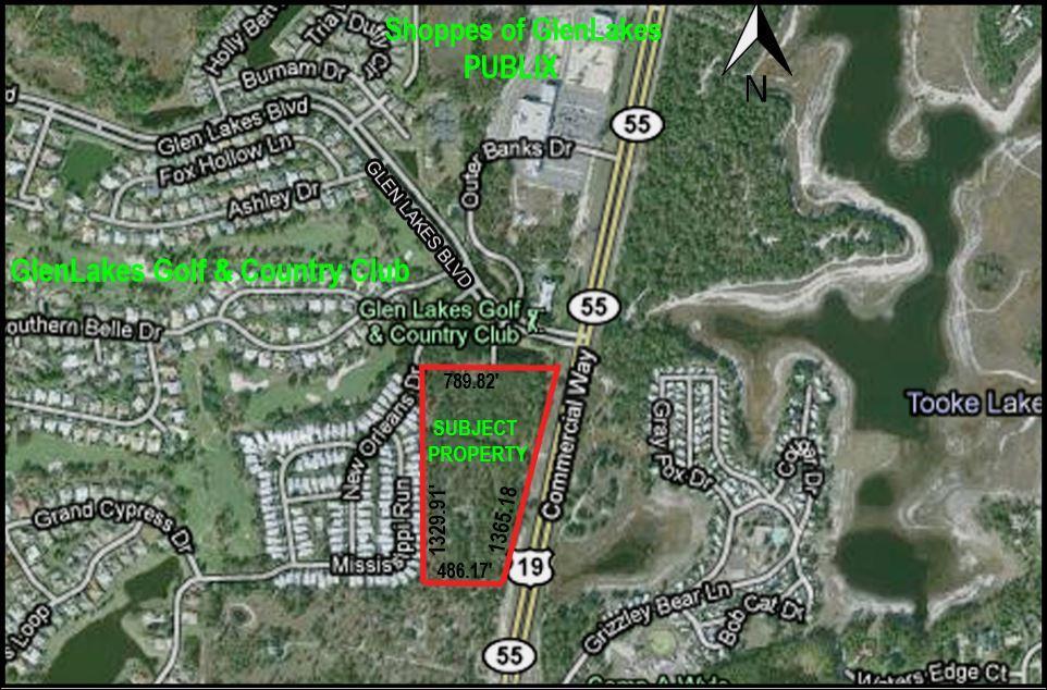 19.49 Acre Commercial Site US HWY 19