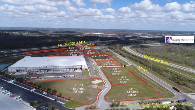 1.26+- ac Commercial Pad at I-4 and SR 33